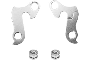 2 Pack Alloy Rear Derailleur Hanger 25 – Transmission Tail Hook Replacement Compatible with Diamondback, Bianchi, BMC, Canyon