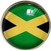 Uijokdef Uijokdef 1 PCS National Flag 4 Pin Round,Lapel Pins party Gifts, Patriotic Pin for Men/Women,National Flag Brooch Accessories Party Favors, Hat Suit Decorations