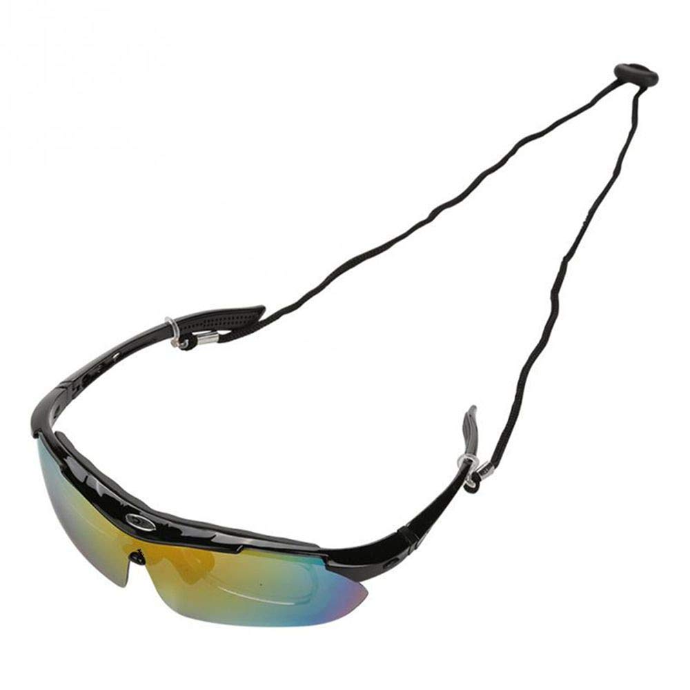 Ciclismo XIAOCHENGE Occhiali da Ciclismo polarizzati Professionali Occhiali da Sole Sportivi allaperto Occhiali da Sole da Donna Occhiali 5 Montatura da miopia