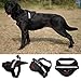 Geega Pet Soft Comfortable No Pull No Slip Adjustable Dog Vest Harness with Handle Reflective Strip for Small Medium Big Size Breed Outdoor Training Walking Hiking