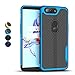 OnePlus 5T Case Bumper Cover - Rebex & Ipaky Shock-Absorption Thin Slim fit Hybrid Soft Inner TPU Hard PC Back Slim Protective Cases Cover for OnePlus 5T (A-Black Blue)