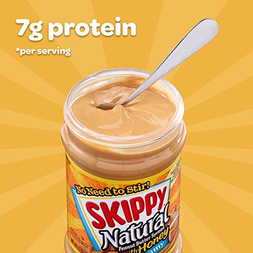 SKIPPY Natural Creamy Peanut Butter Spread with Honey, 15 Ounce - Image 5