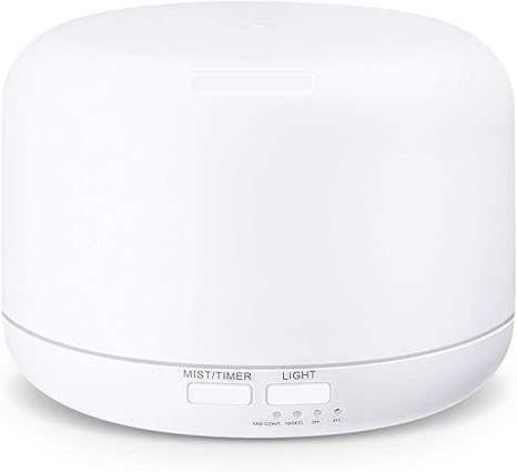 Amazon Co Jp エッセンシャルオイルディフューザー 300ml静かなアロマセラピーディフューザー 7つのledライト 自宅 オフィス スパ 赤ちゃんの部屋の自動シャットオフ ホーム キッチン