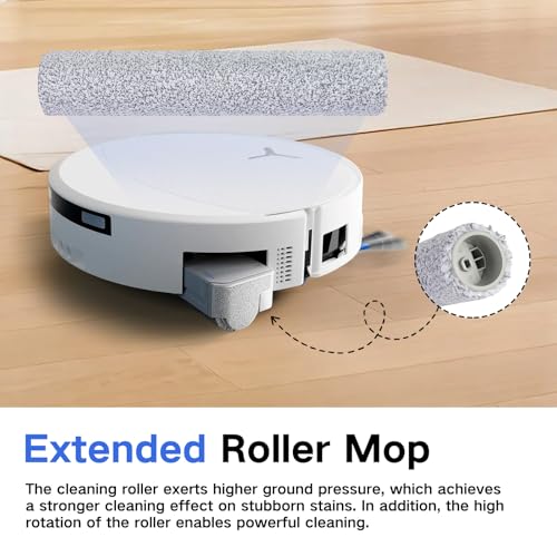 T90 Accessories for Ecovacs Deebot T90 Omni,T90 Pro Omni,X12 Pro,X12 Pro Omni Vacuum Cleaner, 1 Main Brush, 1 Roll of Wipes, 4 Side Brushes, 4 HEPA Filters, 6 Bags