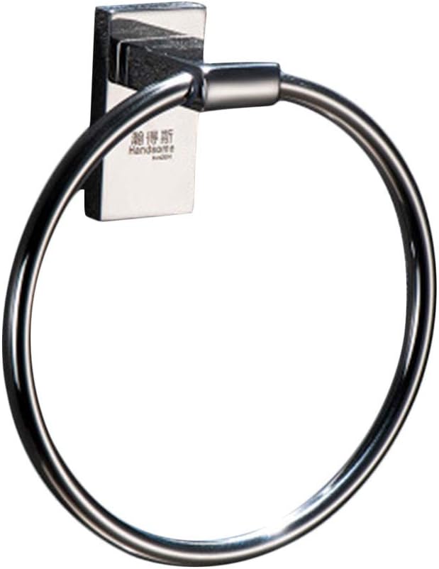 Toallero de acero inoxidable, toallero, toallero de anilla ...