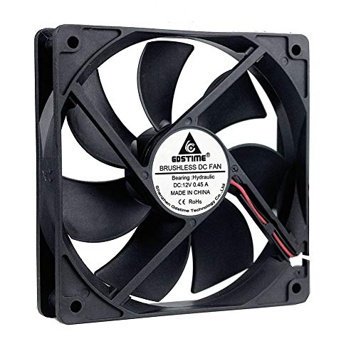 GDSTIME 120mm x 25mm 105cfm 3000rpm Hydraumatic Bearing Brushless Dc Cooling Fan