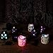 Halloween Lights LED Battery Operated 3D Halloween Lights, Halloween Skeleton Lights Decoration Indoor Outdoor Home Garden Holiday Party(12 Pack)