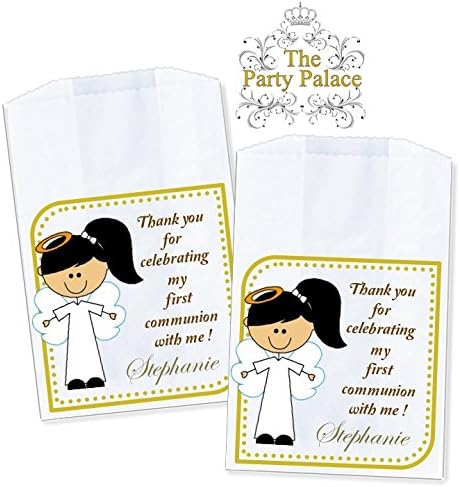Personalized First Holy Communion Favor Bags, Treat Bags -SET OF 25