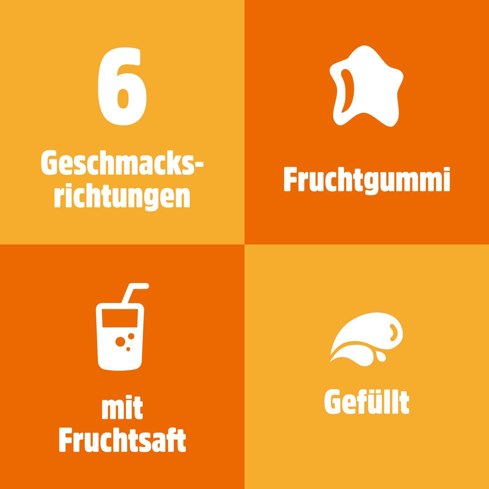 nimm2 Lachgummi Softies FruchtMix – 1 x 225 g – Gefülltes Fruchtgummi mit Fruchtsaft und Vitaminen – Süßigkeit in sechs Geschmacksrichtungen 5