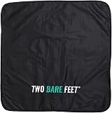 Two Bare Feet Portable Changing Mat Watersports Waterproof Roll-Up Black Teal view 4