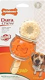 Nylabone Dura Chew Wolf Bacon Flavored Revolving Ends Bone Dog Chew Toy