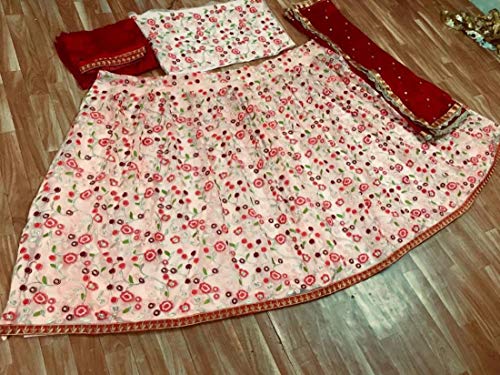 Ram-Fashions-Lehenga-Choli-Indian-Women-Designer-Partywear-Ethnic-Traditional-Lehenga-Choli-Wedding-Wear-Lehenga-541-Red