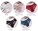Women's Triangle Panties - Cotton Fashion Bikini Panty Lace edge Soft Sexy Panties Set (Basics, Medium)