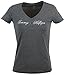 Tommy Hilfiger Womens V-Neck Embelished Logo T-Shirt