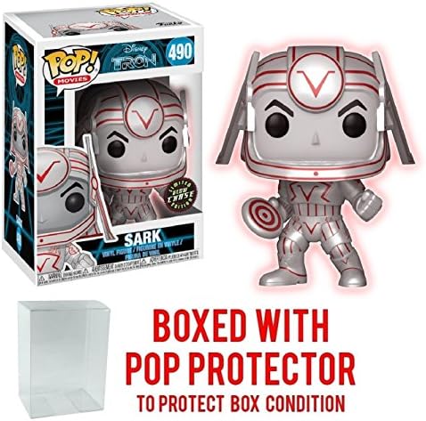 Tron Sark Pop! Vinyl Figure Chase Variant and (Bundled with PROTECTOR CASE)