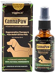 Wiggles CannaPaw Pain Relief Therapy Oil