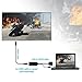 Emixc VGA To HDMI Output Adapter Converter 1080p Video Cable from Desktop/ Laptop/ Notebook/ Computer/ PC/ HD TV-box to HDTV/ Monitor/ Projector With USB