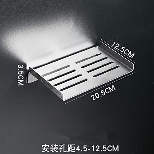 KIEYY 304 Stainless Steel Bathroom Rack, Toilet Set up Rack, Wall Hanging Bathroom Accessories 40CM Seasoning Rack,2020 Stacks
