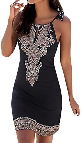 SMALLE Women Summer Bohemian Style Fashion Beach Vest Top Sleeveless Blouse Casual Tank Loose Tops T-Shirt