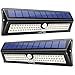 Litom Solar Lights Outdoor, 122 Led Solar Motion Sensor Lights with Wide Angle, Easy to Install, IP65 Waterproof Solar Lights for Front Door, Yard, Garage, Deck-5 Pack