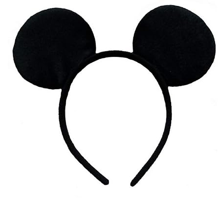 Inception Pro Infinite Stirnband mit Ohren - Mickey Mouse - Zubehör - Kleid - Maskerade - Kind - Halloween - Karneval - Party