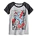 Jumping Beans Toddler Boys 2T-5T Marvel Spider-Man Crash Raglan Graphic Tee 4T Heather Gray