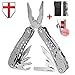 Multitool with Mini Tools, Knife, Pliers - Best Army Knife and Multi Tools Pliers - 11 Bits - Cool Utility Multi Function Tool - Good Multi-tool Kit for Camping and Backpacking - Grand Way 2238