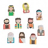Fun Express Bible Character Figure Finger Puppets - 10 Pieces