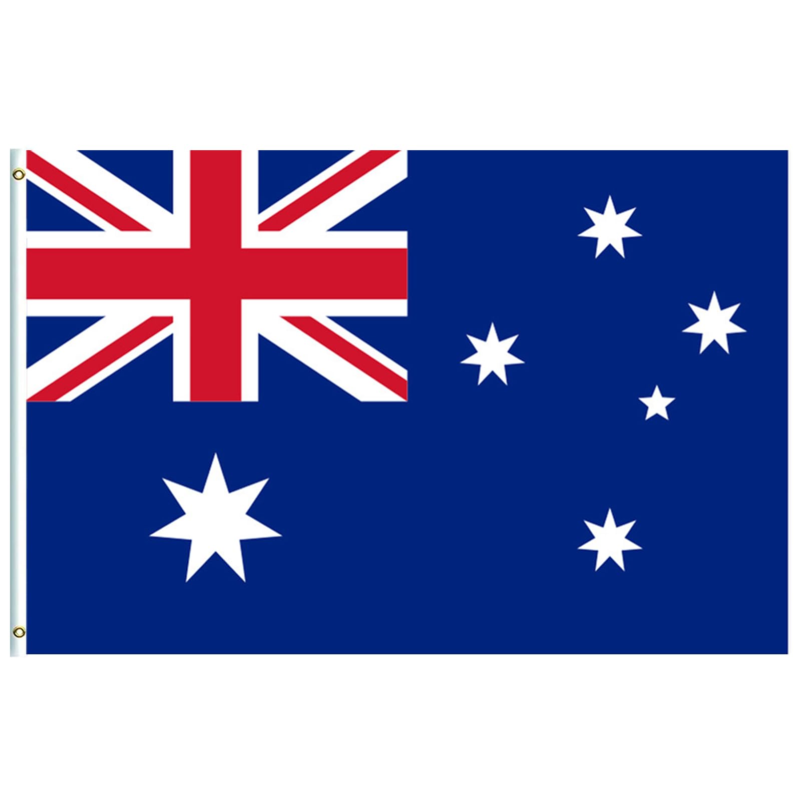5x3ft Large Australia Flag Australia Flag for 2025 Decorations, Big Flag for Games 2025 Football Sports Events Celebration Parade Bar Garden Outdoor Party Decorations