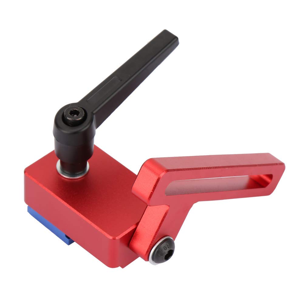 30 Type Woodworking Chute Aluminium Alloy Miter Track Stop T Track Chute Guide Rail Retainer for Milling Woodworking