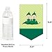 Big Dot of Happiness Twins Two Peas in a Pod - Baby Shower Bunting Banner - Green Party Decorations