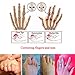 Yimanduo 14 Pieces Broken Toe Wraps, Cushioned Bandages, Hammer Toe Separator Splints, Toe Straight, Hammer Toe Wrap, Cushioned Corrector, for Broken Toe, Hammer Toe