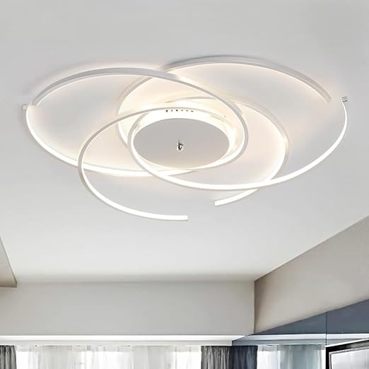 led salon lampara moderna elegante