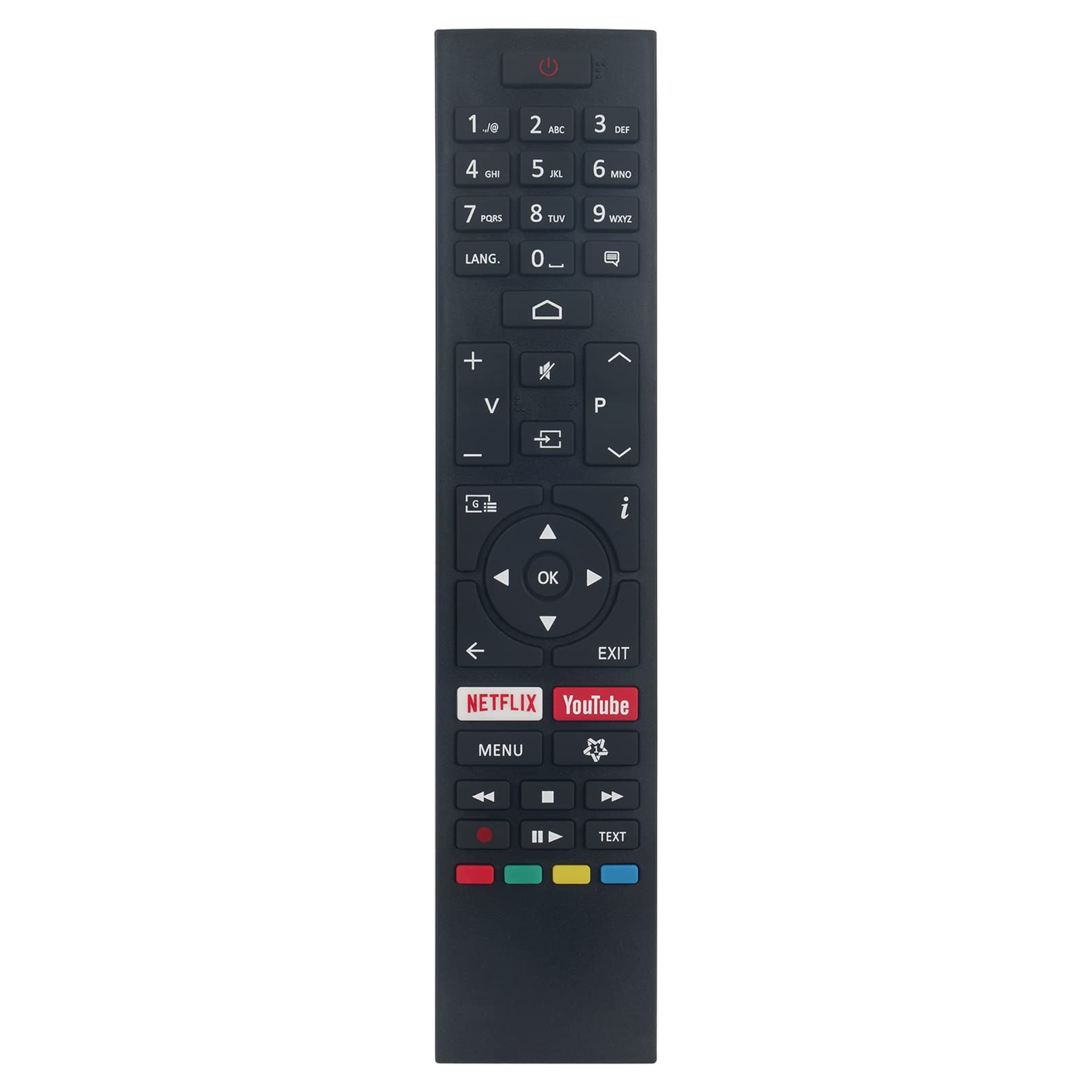 ALLIMITY RC43157 Replace Remote Control fit for EDENWOOD Westwood ED43C00UHD-VE ED43C01UHD-VE ED50C00UHD-VE ED50C01UHD-VE ED55C00UHD-VE ED55C01UHD-VE ED65C01UHD-VE WTA55UHD20B WTA58UHD20B