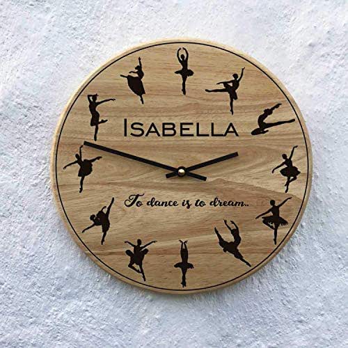 Amazon.com: PRIMA BALLERINA CLOCK | Ballet Gift | Ballerina Present