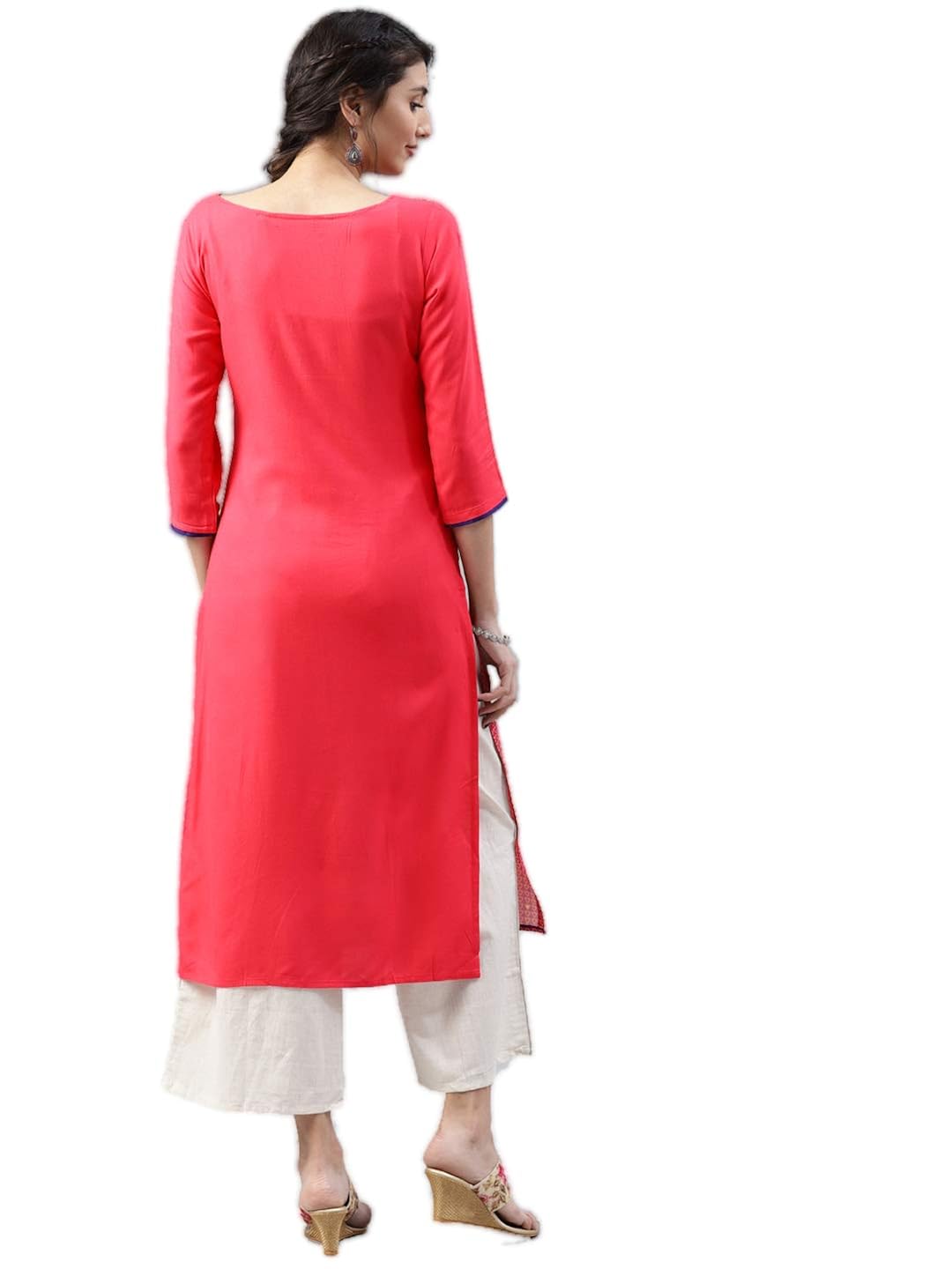 vaamsi crepe digital printed kurti(vpk1500_orange_free size)