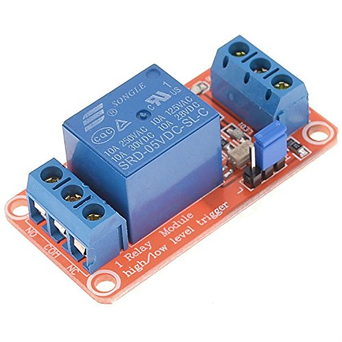 GEREE 1 Channel Optocoupler High/Low Level Relay Module 5V DC for ARM DSP AVR