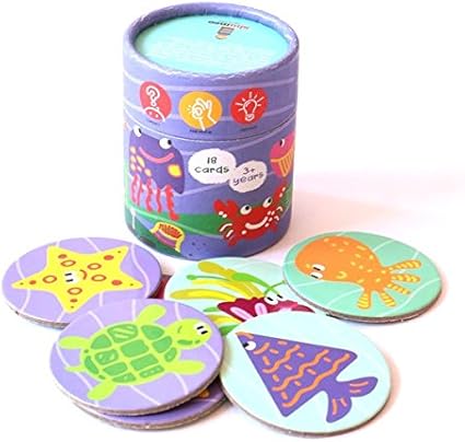 Shumee Memory Cards Game (3 Years+) (Sea Creatures)