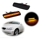 KENRTIR Smoked Lens Amber LED Lamp Compatible with