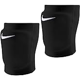 Nike Premium Dri-Fit Knee Pads (1 Pair), Essential/Streak/Varsity, Cushioning/Sweat-wicking/Unisex (Essential Black - XS/S)