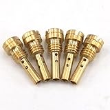 YunShuo Slow Pilot Jet for Keihin CV CVK FCE CARB N424-25 40, 42, 45, 48, 50 Available Size 30-80 5 pack