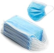 Disposable Face Masks - 50 PCS - For Home & Office - 3-Ply Breathable & Comfortable Filter Saf
