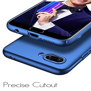Anccer Cover Huawei Honor 10 [Serie Colorato] di Gomma Rigida Protezione Da Cadute e Urti Huawei Honor 10 (Azzurro… - immagine 3