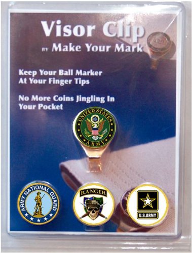 Amazon US Army Golf Ball Marker Visor Clip Set Pga Tour Golf 