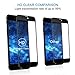 Beatit Full Coverage Screen Protector 9H Hardness Oleophobic Coating High Transparency 3D Touch Tempered Glass Screen Protector 0.3MM (Black for iPhone 7 Plus)