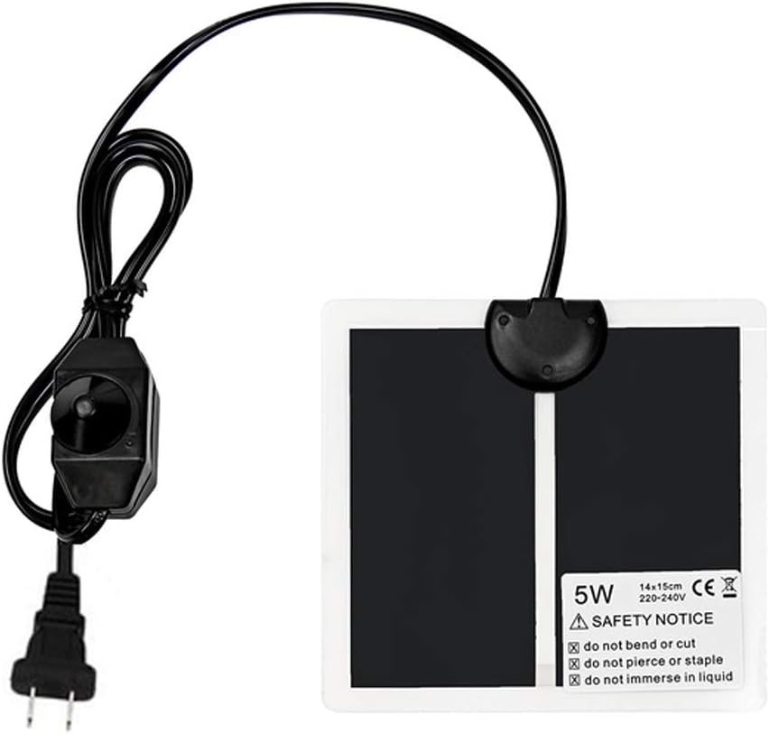 Amazon Shuibian パネルヒーター 爬虫 加熱マット サーモスタット ペット用品 ハムスター ヒーター 温度調整可能 ペットヒーター ペット用品 5w 15x14cm Shuibian 保温球 ヒーターマット 通販