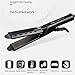 Hair Straightener, Ceramic Tourmaline Ionic Flat Iron Hair Straightener for Straightens & Curls with Adjustable Temp, Smooth Glide for All Hair Types