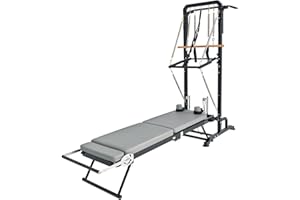 nexace 91" Pilates Reformer Machine Equipment with Spring for Home Workout,Foldable Reformer Pilates for Beginner ,Big Size
