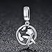 BAMOER Charm 925 Sterling Silver Airplane Charms Pendant Fits European Charms Bracelet