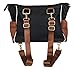 Itzy Ritzy Triple Threat Convertible Diaper Bag – Converts from a Tote to a Messenger Bag to a Backpack Diaper Bag; Includes 13 Total Pockets, Matching Stroller Straps & Changing Pad, Coffee & Cream